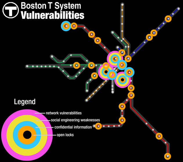 Mappa delle vulnerabilità metropolitana Boston.